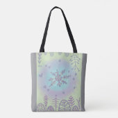 Deorativbäume Winter-Tasche Tasche (Rückseite)