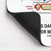 Deoxyribonucelic saurer (DNS) Mendel Darwin Mousepad (Ecke)