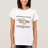 Deoxyribonucelic saurer (DNS) Mendel Darwin T-Shirt (Vorderseite)