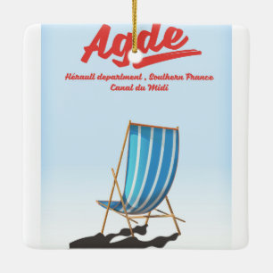 Departement Hérault, Südfrankreich - Agde Keramikornament