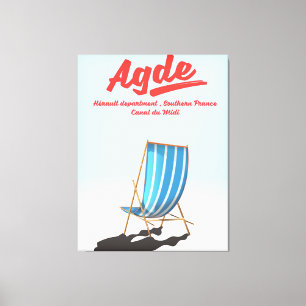 Departement Hérault, Südfrankreich - Agde Leinwanddruck