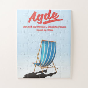 Departement Hérault, Südfrankreich - Agde Puzzle
