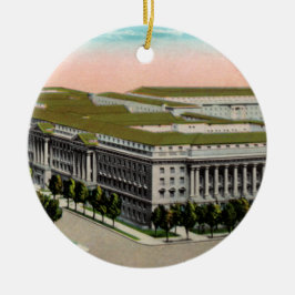 Department of Commerce Vintag Keramikornament