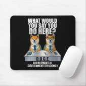 Department of Government Efficiency Mousepad (Mit Mouse)