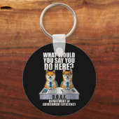 Department of Government Efficiency Schlüsselanhänger (Vorderseite)