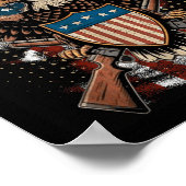 Department Of War Shirt Established 2025 Re-establ Poster (Ecke)