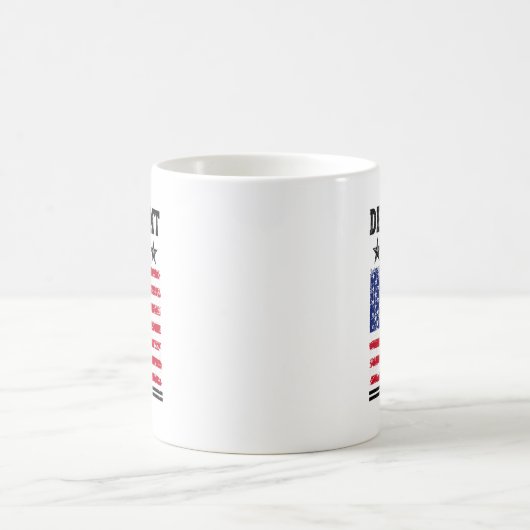 Department Of War Usa Camouflage Flag Department O Kaffeetasse (Mittel)
