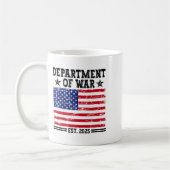Department Of War Usa Camouflage Flag Department O Kaffeetasse (Links)