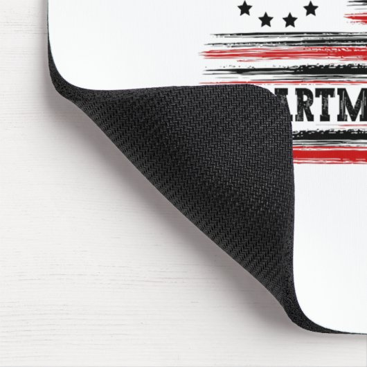 Department Of War Usa Camouflage Flag Department O Mousepad (Ecke)