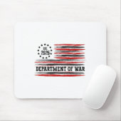 Department Of War Usa Camouflage Flag Department O Mousepad (Mit Mouse)