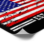 Department Of War Usa Camouflage Flag Department O Poster (Ecke)