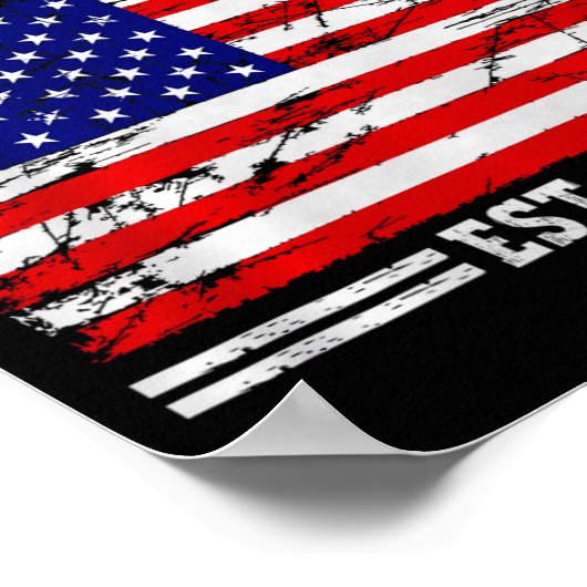 Department Of War Usa Camouflage Flag Department O Poster (Ecke)