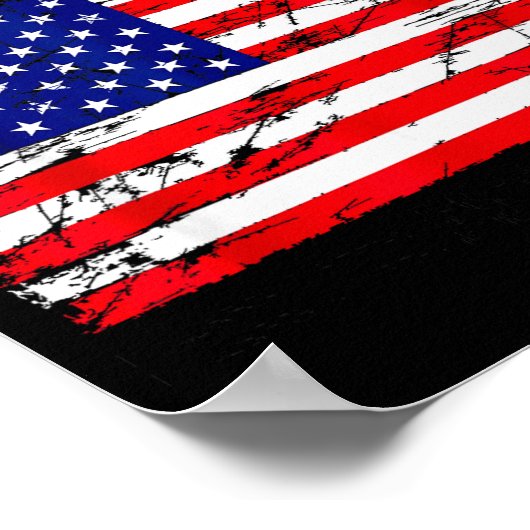 Department Of War Usa Camouflage Flag Department O Poster (Ecke)