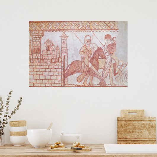Departure of the Crusaders Poster (Küche)
