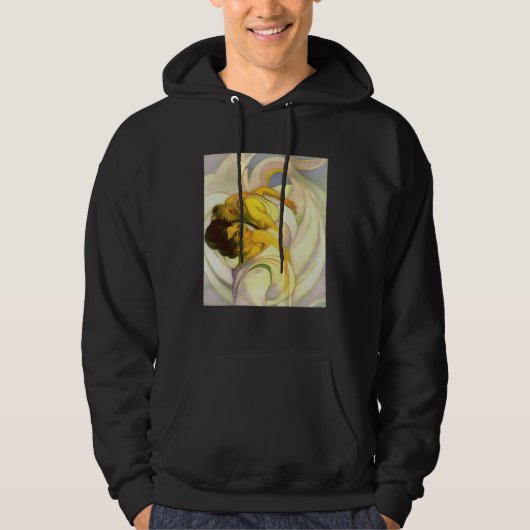 Departure To Another World Abstract Hoodie (Vorderseite)