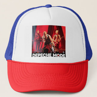 Depeche Mode Live in Concert Retro Synth-Pop Truck Truckerkappe