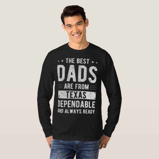 Dependable Dad from Texas T-Shirt (Vorne ganz)