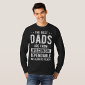 Dependable Dad from Wisconsin T-Shirt (Vorne ganz)