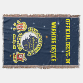 Dependable Drive In 75th Anniversary Blanket Decke
