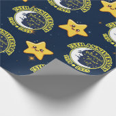 Dependable Drive In 75th Anniversary Gift Wrap Geschenkpapier (Ecke)