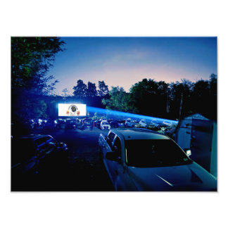 Dependable Drive In 75th Anniversary Print Fotodruck