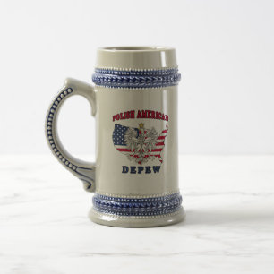 Depew New York Polish Bierglas