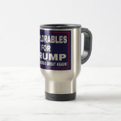 Deplorables für Trumpf-Telefon-Tasse Reisebecher (VorderseiteRechts)