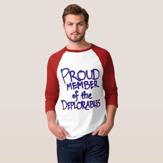 Deplorables Raglan-T - Shirt (Vorne ganz)