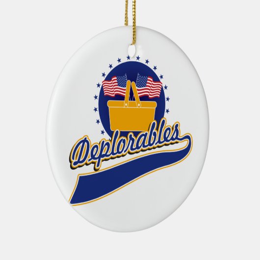 Deplorables Team-Logo Keramikornament (Rechts)