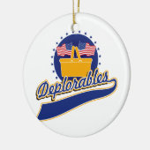 Deplorables Team-Logo Keramikornament (Links)