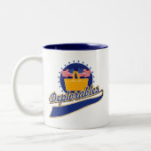 Deplorables Team-Logo Zweifarbige Tasse (Links)