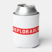 DEPLORARABLE White Dosenkühler (Kanne Vorderseite)