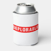 DEPLORARABLE White Dosenkühler (Kanne Rückseite)