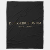 deploribus (deplorables) unum fleecedecke (Vorderseite)