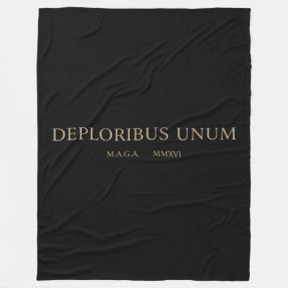 deploribus (deplorables) unum fleecedecke