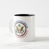 Deploribus Unum Deplorable Tasse (Vorderseite Links)