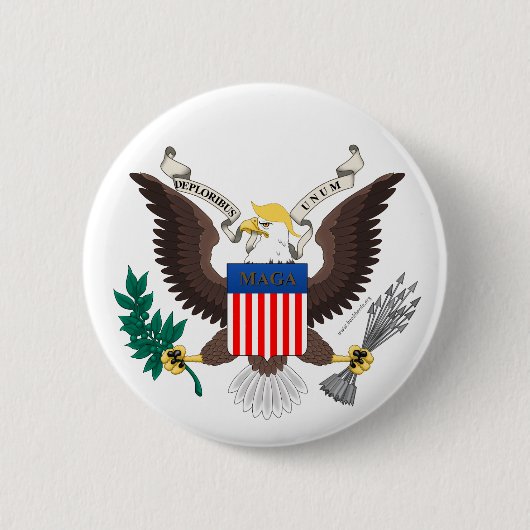 Deploribus Unum! Knopf Button (Vorderseite)