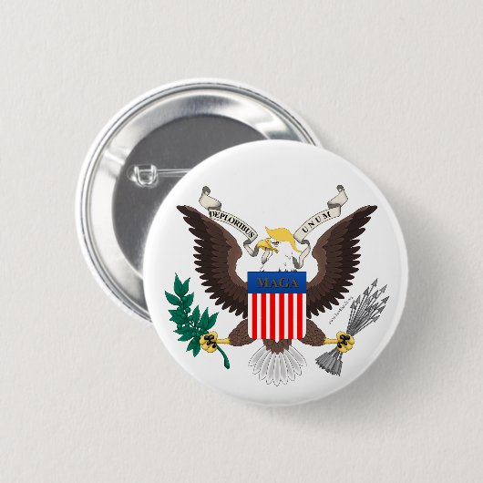 Deploribus Unum! Knopf Button (Vorne & Hinten)