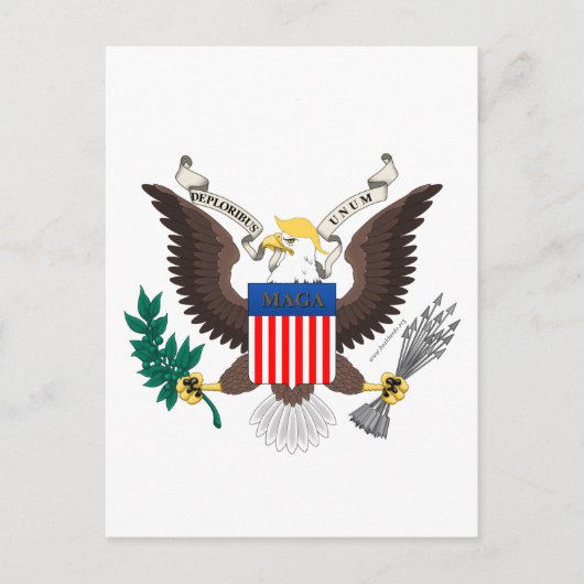 Deploribus Unum! Postkarte (Vorderseite)