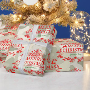 Deployment Delight Weihnachtspapier Geschenkpapier