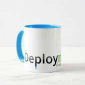 DeployMints DevOps-Tasse Tasse (Vorderseite Links)