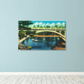 Depoe Bay and Bridge, OregonDepoe Bay, OR Leinwanddruck (Insitu (Holzboden))