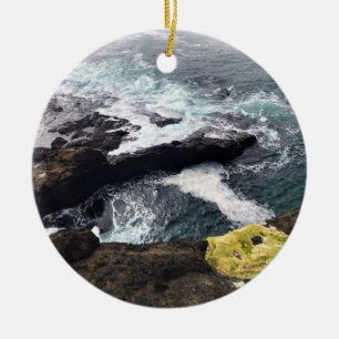 Depoe Bay, Oregon Keramik Ornament
