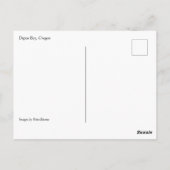 Depoe Bay, Oregon Postkarte (Rückseite)