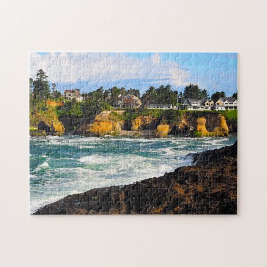 Depoe Bay Oregon. Puzzle (Horizontal)