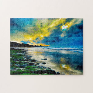 Depoe Bay Oregon. Puzzle