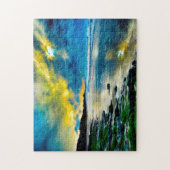 Depoe Bay Oregon. Puzzle (Vertikal)