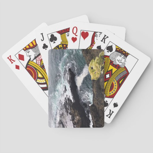 Depoe Bay, Oregon Spielkarten (Rückseite)