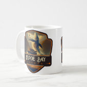 Depoe Bay, Oregon | VINTAG Kaffeetasse (Vorderseite Links)