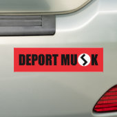 Deport Elon Musk Autoaufkleber (Auf Auto)